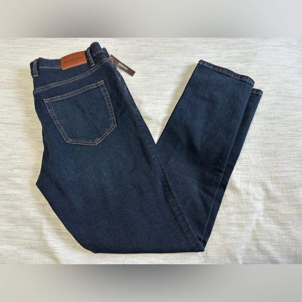 Michael Kors Men's Dark Blue Slim Jeans